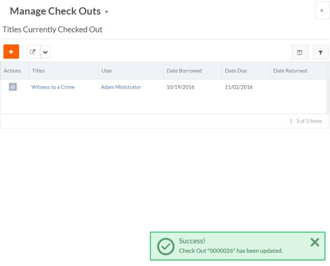 Notification Bottom Corner