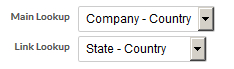 Main Lookup and Link Lookup Properties