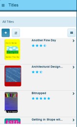 Application Page with Cards