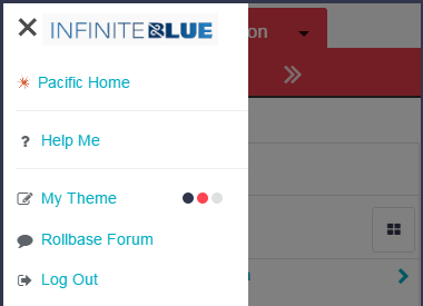 Rollbase Menu Traditional Smart Phone