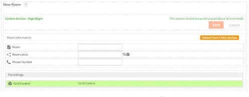 Grid Control in Page Editor
