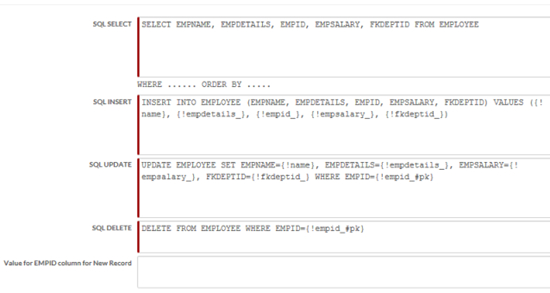 SQL for External Objects