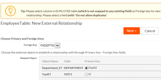 External Relationship