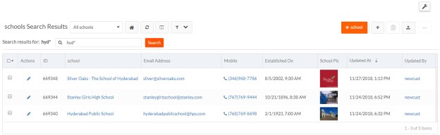 Search Results Page