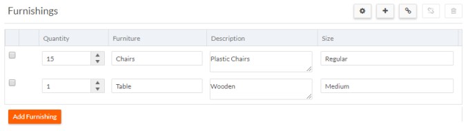 Grid on Application Page