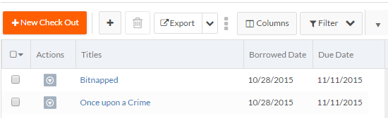 Columns Button