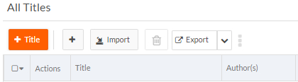 Page With Export