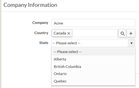 Select State