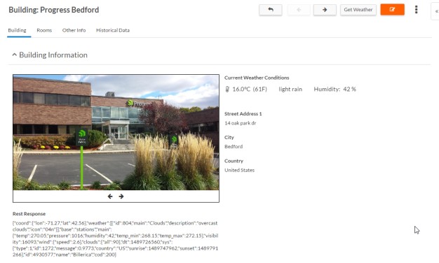 REST Service response cust